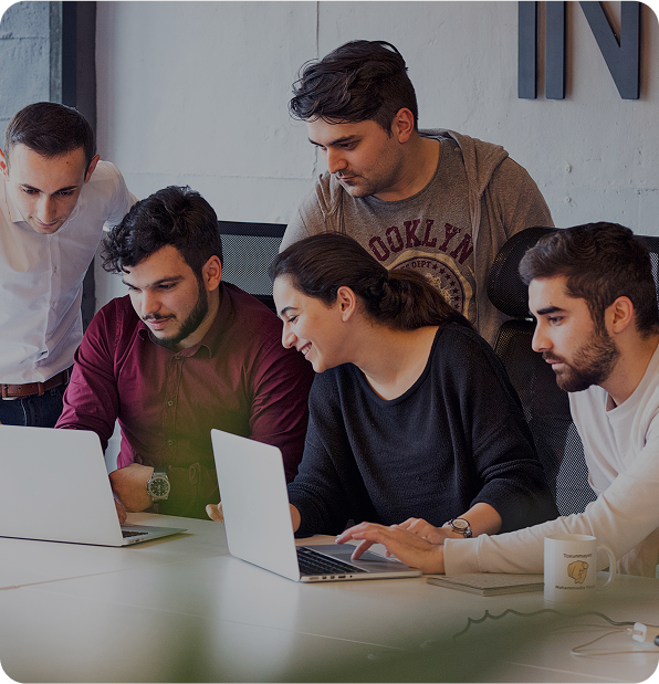 Team working together